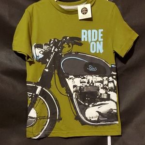 George motorcycle graphic t-shirt